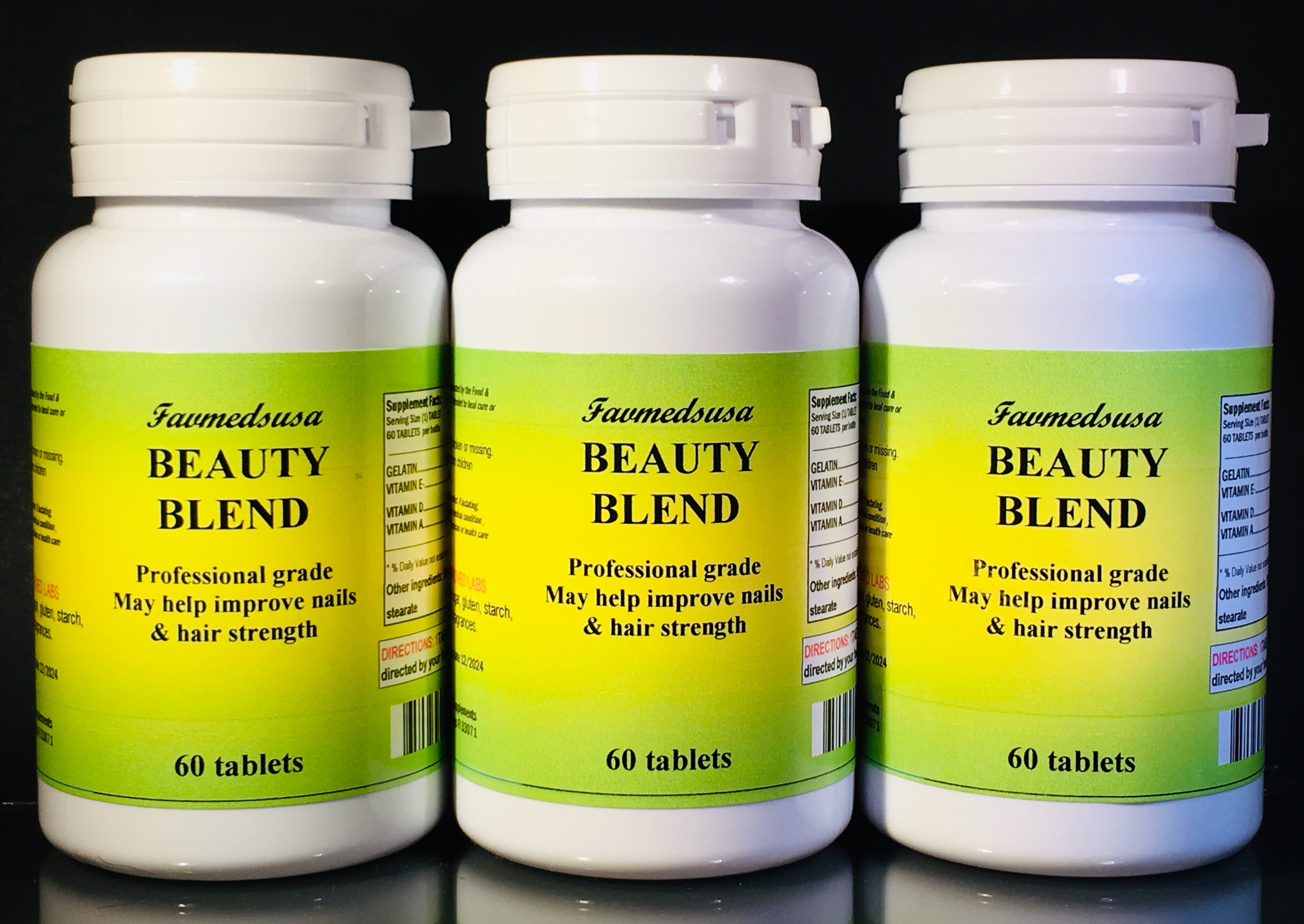 Beauty Blend b-Vitamins - 180 (3x60) tablets
